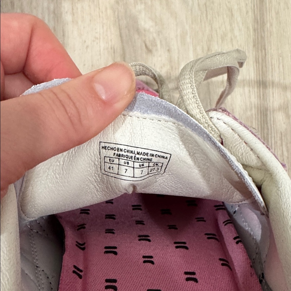 Coolway Kizuna pink crayon sneakers Women's Casual Lace-Up - Picture 7 of 7
